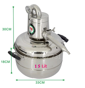 Nồi chưng cất dung tích 15 lít